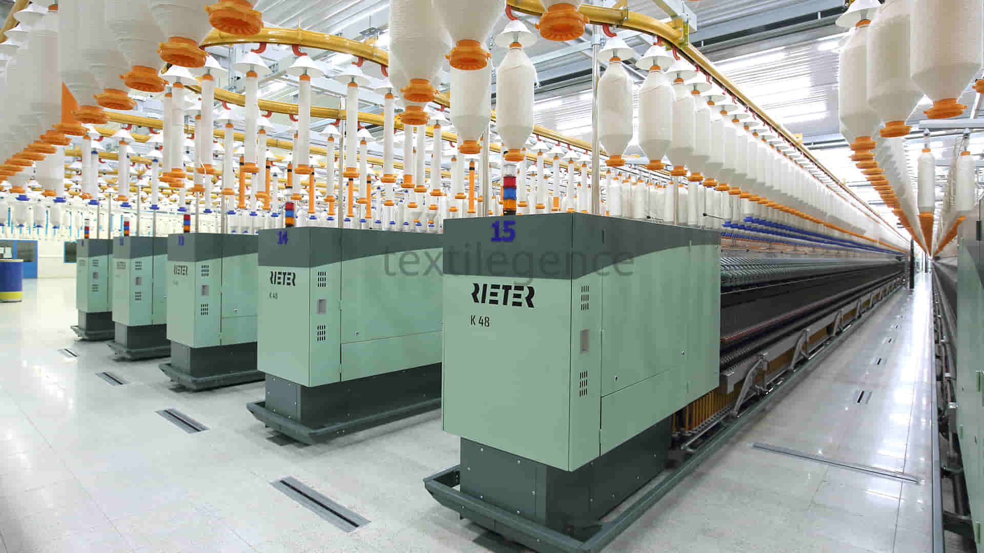 Rieter K 48 reduces energy consumption in spinning by 18 percent