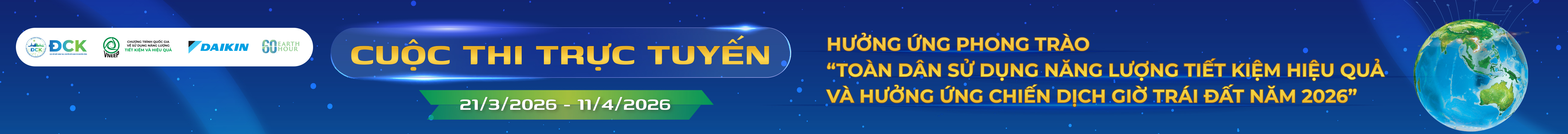 Cuộc thi trực tuyến GTĐ 2026